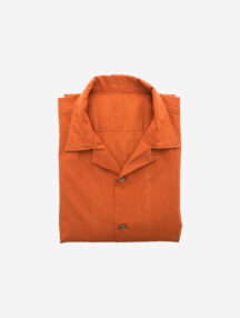 Regular Fit Design Button Collar Casual Shirt