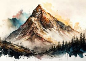 Big Mountain Creative Poster