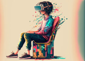 VR – New Technology Poster